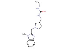 N-ethyl-N'-({1-[(1-methyl-1H-benzimidazol-2-yl)methyl]pyrrolidin-3-yl}methyl)urea