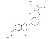 6-ethoxy-2-{4-[(1-ethyl-3,5-dimethyl-1H-pyrazol-4-yl)methyl]-1,4-diazepan-1-yl}-4-methylquinazoline