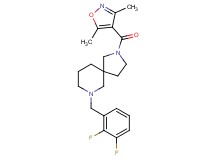 7-(2,3-difluorobenzyl)-2-[(3,5-dimethyl-4-isoxazolyl)carbonyl]-2,7-diazaspiro[4.5]decane