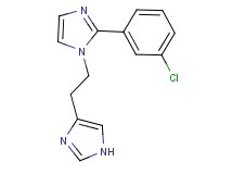 2-(3-chlorophenyl)-1-[2-(1H-imidazol-4-yl)ethyl]-1H-imidazole
