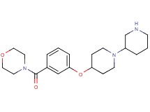 4-[3-(4-morpholinylcarbonyl)phenoxy]-1,3'-bipiperidine dihydrochloride