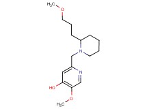 5-methoxy-2-{[2-(3-methoxypropyl)-1-piperidinyl]methyl}-4-pyridinol dihydrochloride