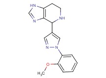 4-[1-(2-methoxyphenyl)-1H-pyrazol-4-yl]-4,5,6,7-tetrahydro-1H-imidazo[4,5-c]pyridine