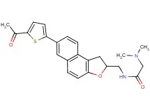 N~1~-{[7-(5-acetyl-2-thienyl)-1,2-dihydronaphtho[2,1-b]furan-2-yl]methyl}-N~2~,N~2~-dimethylglycinamide