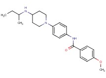 N-{4-[4-(sec-butylamino)-1-piperidinyl]phenyl}-4-methoxybenzamide