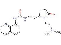 N-(2-{1-[2-(dimethylamino)ethyl]-5-oxopyrrolidin-2-yl}ethyl)-N'-quinolin-8-ylurea