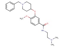 3-[(1-benzyl-4-piperidinyl)oxy]-N-[2-(dimethylamino)ethyl]-4-methoxybenzamide