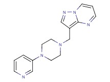3-{[4-(3-pyridinyl)-1-piperazinyl]methyl}pyrazolo[1,5-a]pyrimidine