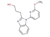 3-[1-(6-methoxypyridin-2-yl)-1H-benzimidazol-2-yl]propan-1-ol