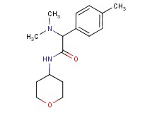 2-(dimethylamino)-2-(4-methylphenyl)-N-(tetrahydro-2H-pyran-4-yl)acetamide
