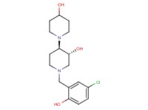 (3'R*,4'R*)-1'-(5-chloro-2-hydroxybenzyl)-1,4'-bipiperidine-3',4-diol