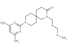 9-(4,6-dimethylpyrimidin-2-yl)-2-(3-methoxypropyl)-2,9-diazaspiro[5.5]undecan-3-one