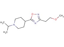 1-isopropyl-4-[3-(2-methoxyethyl)-1,2,4-oxadiazol-5-yl]piperidine