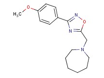 1-{[3-(4-methoxyphenyl)-1,2,4-oxadiazol-5-yl]methyl}azepane