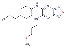 N-(3-methoxypropyl)-N'-(1-propyl-4-piperidinyl)[1,2,5]oxadiazolo[3,4-b]pyrazine-5,6-diamine
