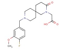 [9-(4-fluoro-3-methoxybenzyl)-3-oxo-2,9-diazaspiro[5.5]undec-2-yl]acetic acid
