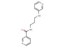 N-[3-(pyridin-3-ylamino)propyl]nicotinamide