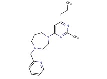 1-(2-methyl-6-propylpyrimidin-4-yl)-4-(pyridin-2-ylmethyl)-1,4-diazepane