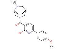 6-(4-methoxyphenyl)-3-{[rel-(1R,5R)-6-methyl-3,6-diazabicyclo[3.2.2]non-3-yl]carbonyl}-2-pyridinol