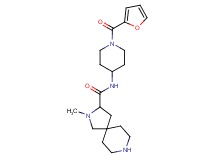 N-[1-(2-furoyl)-4-piperidinyl]-2-methyl-2,8-diazaspiro[4.5]decane-3-carboxamide dihydrochloride