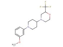 4-[1-(3-methoxyphenyl)piperidin-4-yl]-2-(trifluoromethyl)morpholine