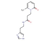 N-[2-(1H-imidazol-4-yl)ethyl]-3-(6-methyl-2-oxopyridin-1(2H)-yl)propanamide