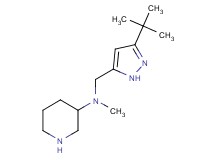 N-[(3-tert-butyl-1H-pyrazol-5-yl)methyl]-N-methyl-3-piperidinamine dihydrochloride