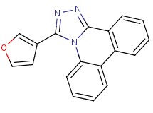 3-(3-furyl)[1,2,4]triazolo[4,3-f]phenanthridine