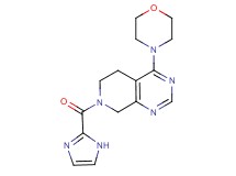 7-(1H-imidazol-2-ylcarbonyl)-4-morpholin-4-yl-5,6,7,8-tetrahydropyrido[3,4-d]pyrimidine