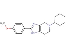 5-cyclohexyl-2-(4-methoxyphenyl)-4,5,6,7-tetrahydro-1H-imidazo[4,5-c]pyridine