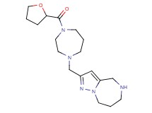 2-{[4-(tetrahydro-2-furanylcarbonyl)-1,4-diazepan-1-yl]methyl}-5,6,7,8-tetrahydro-4H-pyrazolo[1,5-a][1,4]diazepine
