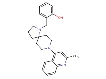 2-{[8-(2-methyl-4-quinolinyl)-1,8-diazaspiro[4.5]dec-1-yl]methyl}phenol