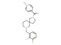 7-(2,3-difluorobenzyl)-2-(1-oxidoisonicotinoyl)-2,7-diazaspiro[4.5]decane