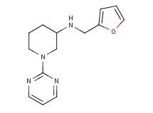 N-(2-furylmethyl)-1-(2-pyrimidinyl)-3-piperidinamine