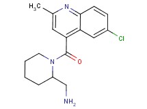 ({1-[(6-chloro-2-methyl-4-quinolinyl)carbonyl]-2-piperidinyl}methyl)amine dihydrochloride