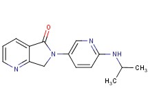 6-[6-(isopropylamino)pyridin-3-yl]-6,7-dihydro-5H-pyrrolo[3,4-b]pyridin-5-one