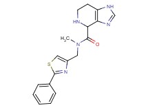 N-methyl-N-[(2-phenyl-1,3-thiazol-4-yl)methyl]-4,5,6,7-tetrahydro-1H-imidazo[4,5-c]pyridine-4-carboxamide dihydrochloride