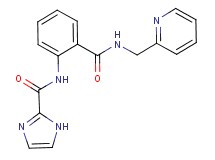 N-(2-{[(pyridin-2-ylmethyl)amino]carbonyl}phenyl)-1H-imidazole-2-carboxamide