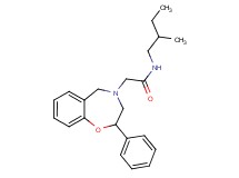 N-(2-methylbutyl)-2-(2-phenyl-2,3-dihydro-1,4-benzoxazepin-4(5H)-yl)acetamide
