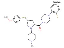 1-(2-fluorophenyl)-4-[(4R)-4-[(4-methoxyphenyl)thio]-1-(1-methyl-4-piperidinyl)-L-prolyl]piperazine
