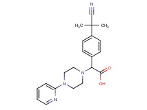 [4-(1-cyano-1-methylethyl)phenyl](4-pyridin-2-ylpiperazin-1-yl)acetic acid