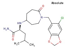N~2~-{1-[(6-chloro-1,3-benzodioxol-5-yl)methyl]-7-oxo-4-azepanyl}-L-leucinamide