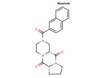 (6aR,11aR)-2-(2-naphthoyl)octahydro-6H-pyrazino[1,2-a]pyrrolo[1,2-d]pyrazine-6,11(2H)-dione