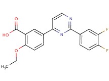 5-[2-(3,4-difluorophenyl)pyrimidin-4-yl]-2-ethoxybenzoic acid