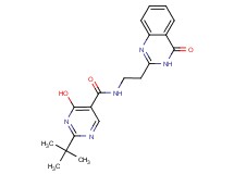 2-tert-butyl-4-hydroxy-N-[2-(4-oxo-3,4-dihydroquinazolin-2-yl)ethyl]pyrimidine-5-carboxamide