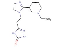 5-{2-[2-(1-ethylpiperidin-3-yl)-1H-imidazol-1-yl]ethyl}-2,4-dihydro-3H-1,2,4-triazol-3-one