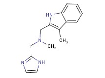 (1H-imidazol-2-ylmethyl)methyl[(3-methyl-1H-indol-2-yl)methyl]amine