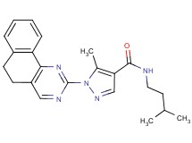 1-(5,6-dihydrobenzo[h]quinazolin-2-yl)-5-methyl-N-(3-methylbutyl)-1H-pyrazole-4-carboxamide