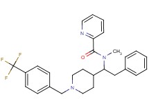 N-methyl-N-(2-phenyl-1-{1-[4-(trifluoromethyl)benzyl]-4-piperidinyl}ethyl)-2-pyridinecarboxamide