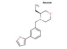 (3S)-3-ethyl-4-[3-(2-furyl)benzyl]morpholine